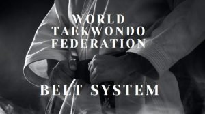 Taekwondo WTF Belts. WTF Taekwondo Black belt