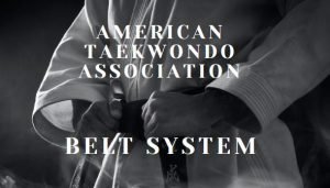 ATA taekwondo belts order and rank