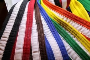 Karate Belt Stripes White