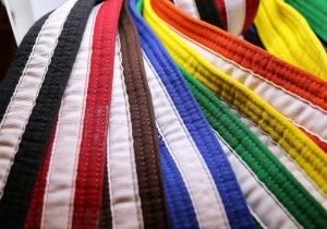 Karate Belt Stripes White